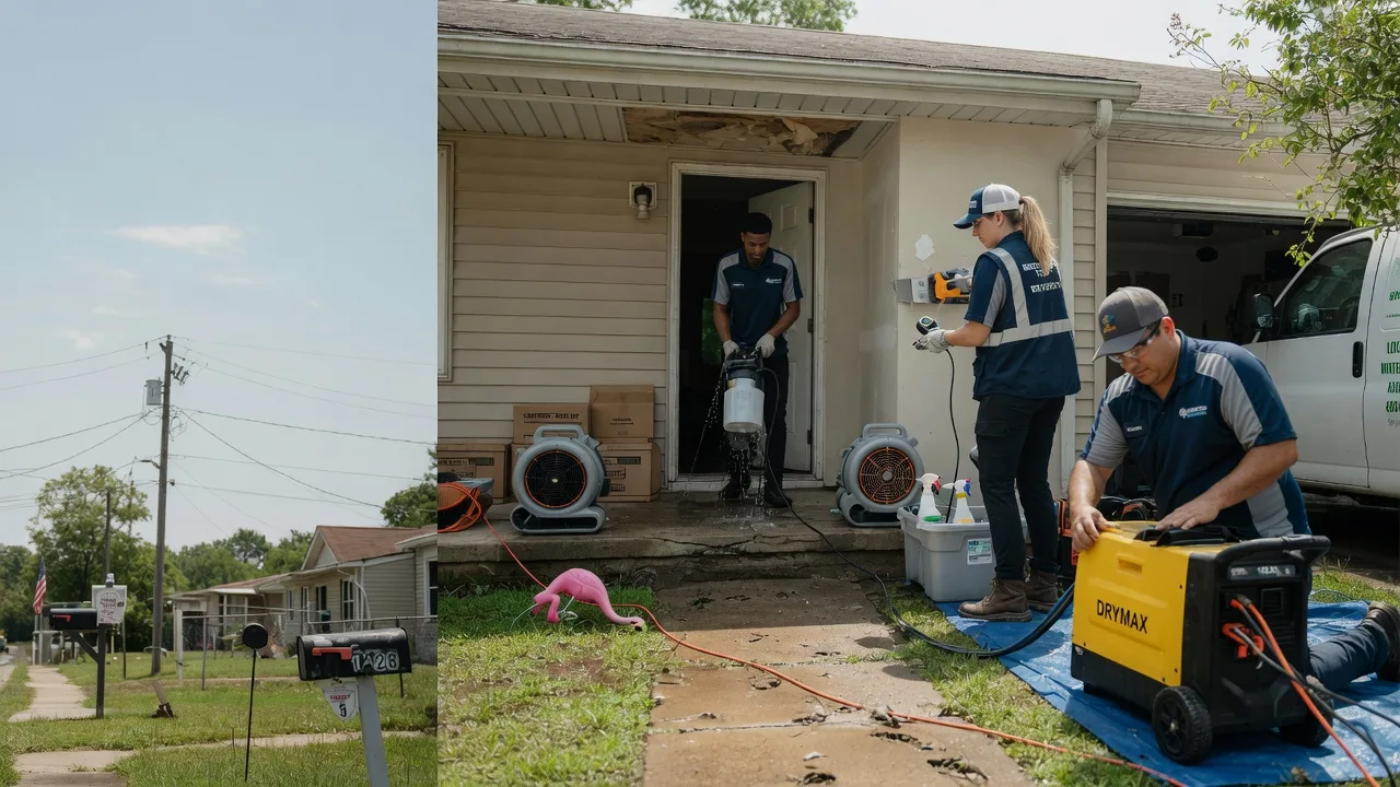 Storm Damage Water Removal in Seymour, IN near me